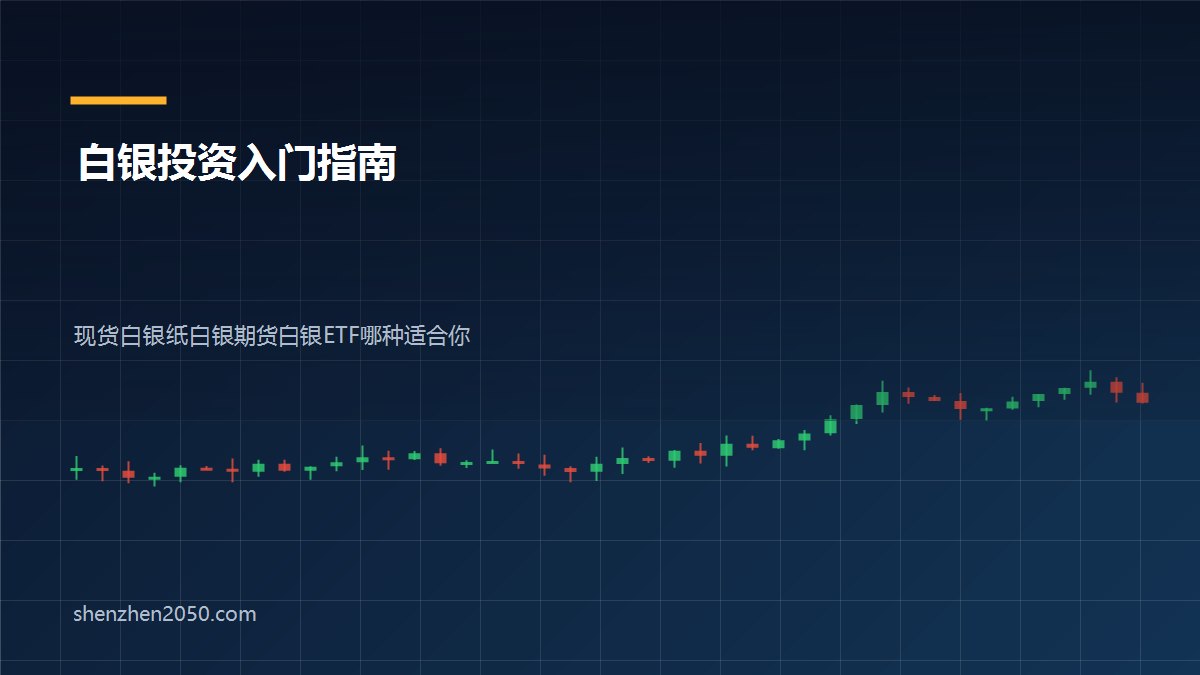 白银投资方式对比:现货白银、纸白银、期货白银与白银ETF